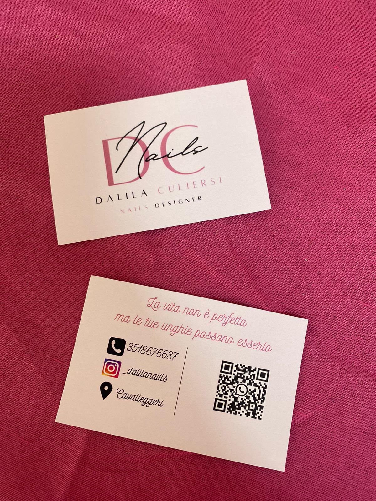 Biglietto da visita Dalila